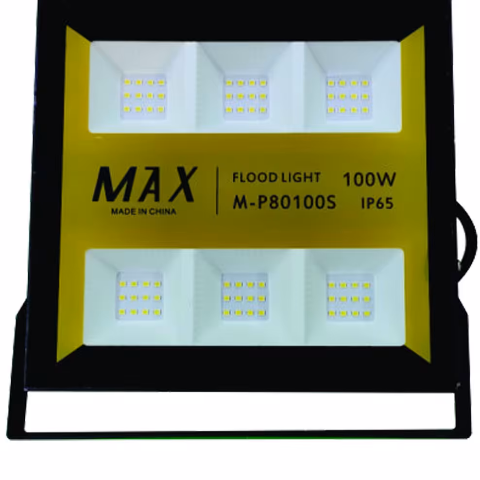 پروژکتور 100وات مکس مدل زنبوری پنچره ایی smd max   پرژکتور پس کرایه 