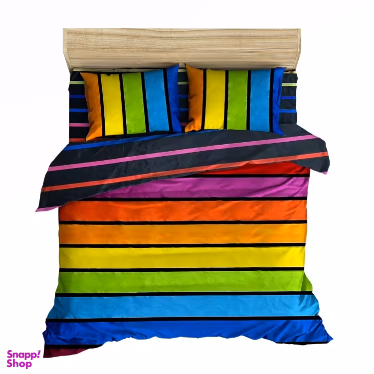 سرویس خواب کوکو جم مدل مداد رنگی دونفره 6 تکه