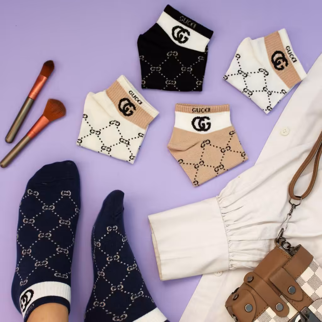 جوراب طرح گوچی