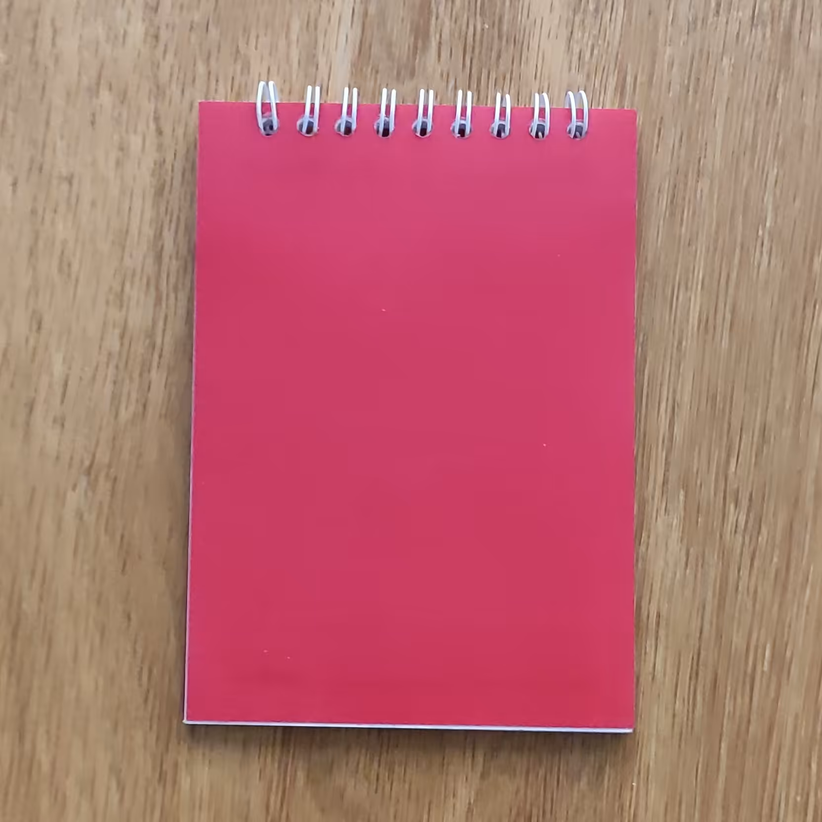 دفترچه یادداشت 60 برگ فنری جلد طلقی رنگ ساده الماس