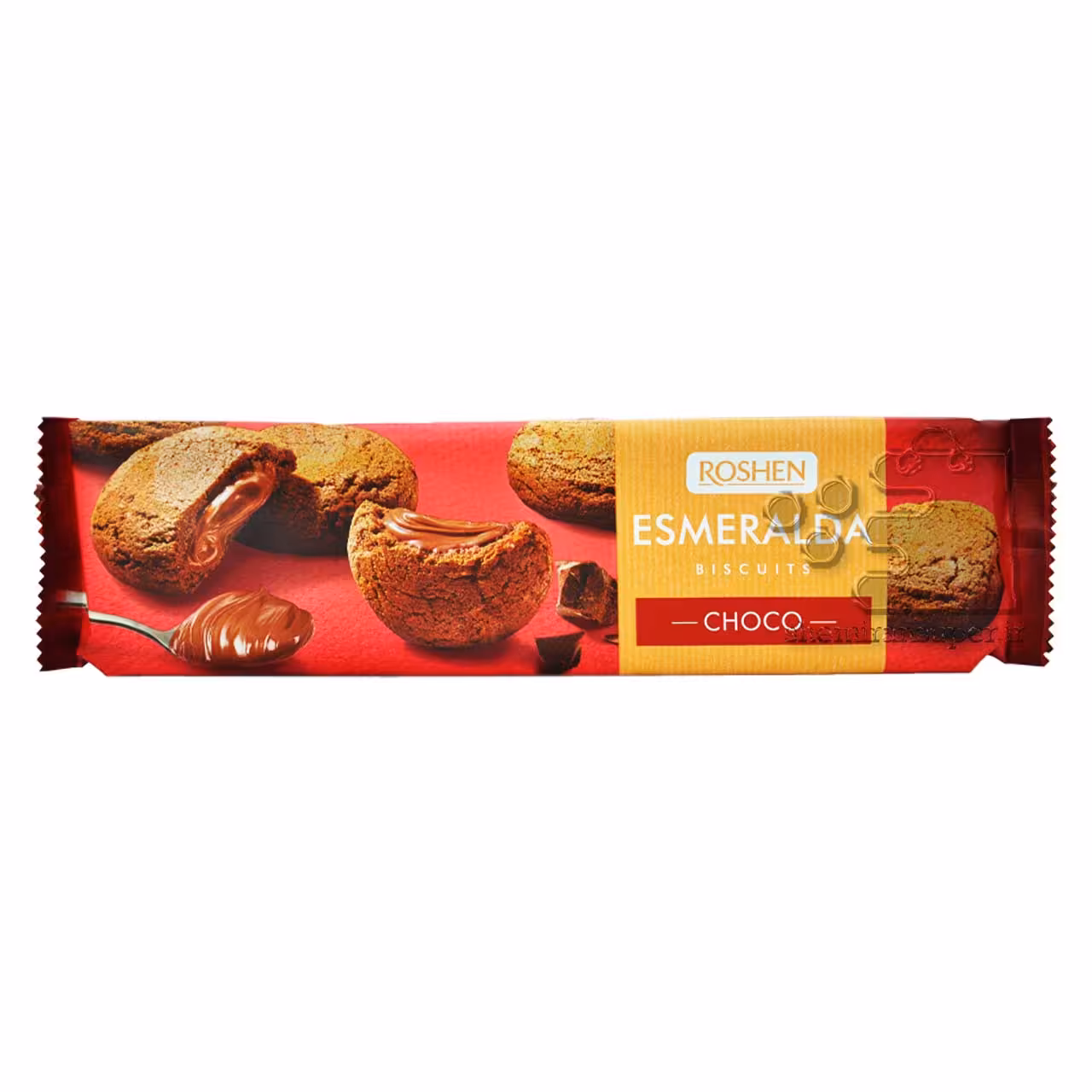 کوکی شکلاتی با مغز شکلات 170 گرم اسمرالدا روشن - roshen