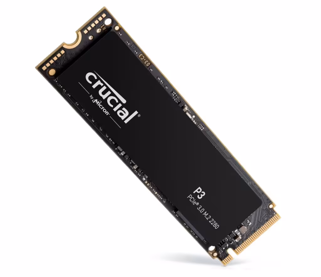 اس اس دی اینترنال M.2 2280 NVMe کروشیال مدل P3 ظرفیت 500GBCrucial P3 500GB PCIe M.2 2280 SSD