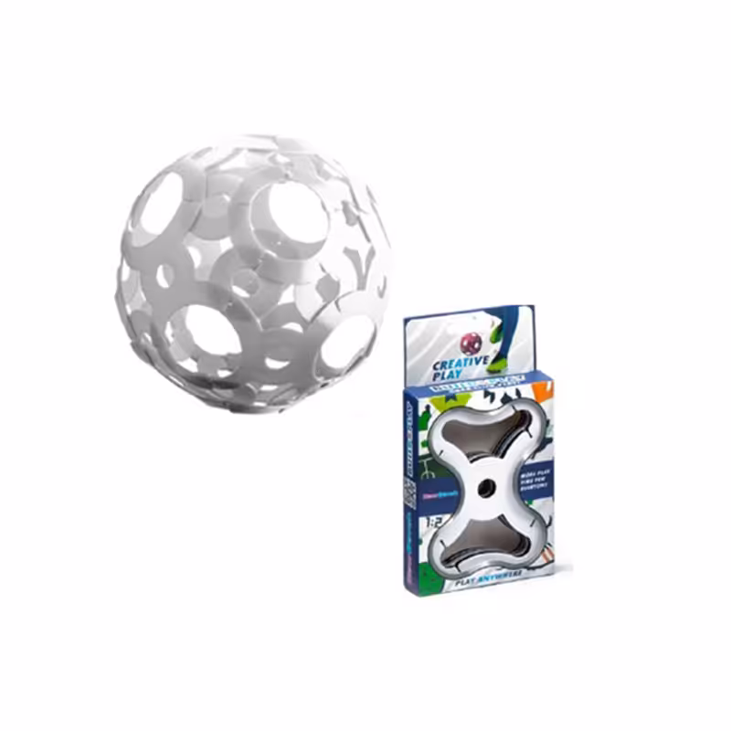 اسباب بازی ساختنی چند کاره فوتی سفید مشکی کد 24002