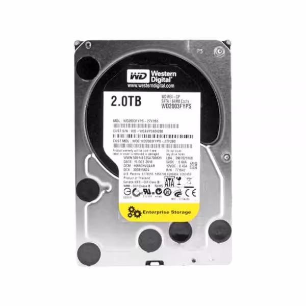 H.D.D W.D Black Enterprise 1TB | هارد داخلی انترپرایز وسترن دیجیتال شرکتی