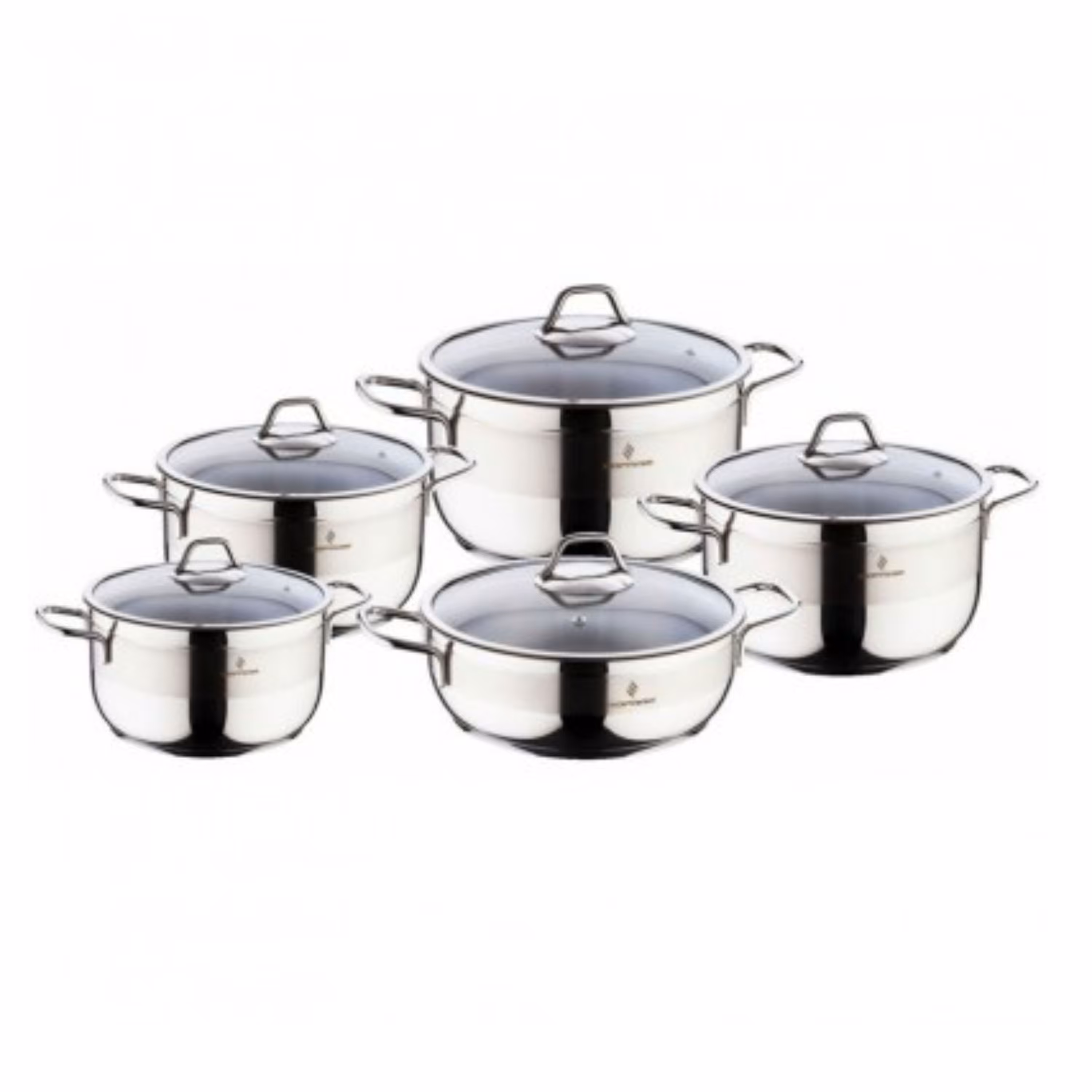 سرویس قابلمه 10 پارچه استیل سوفرام ترکیه مدل سافت با ارسال رایگان