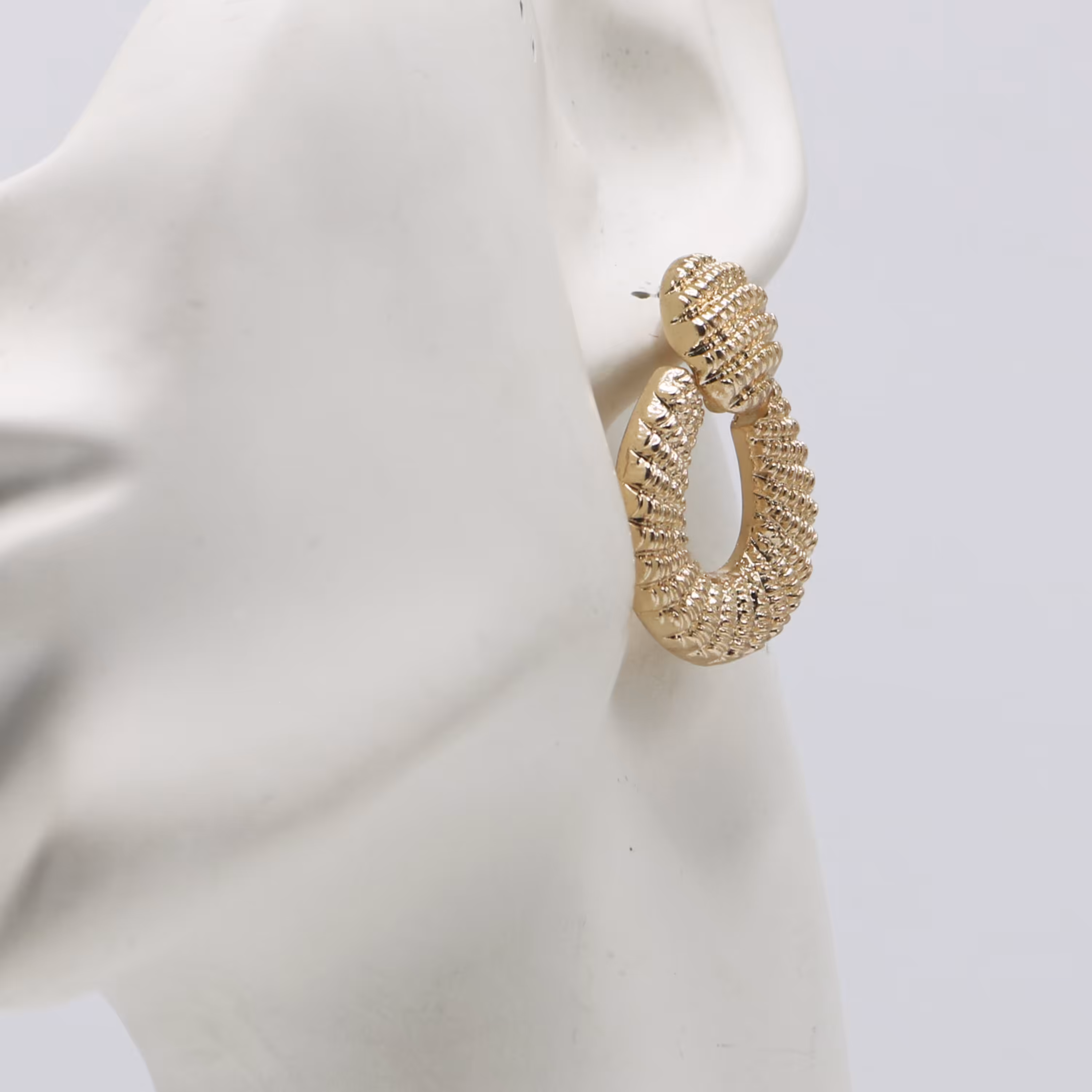 گوشواره کوپر طرح دار مارک ترک