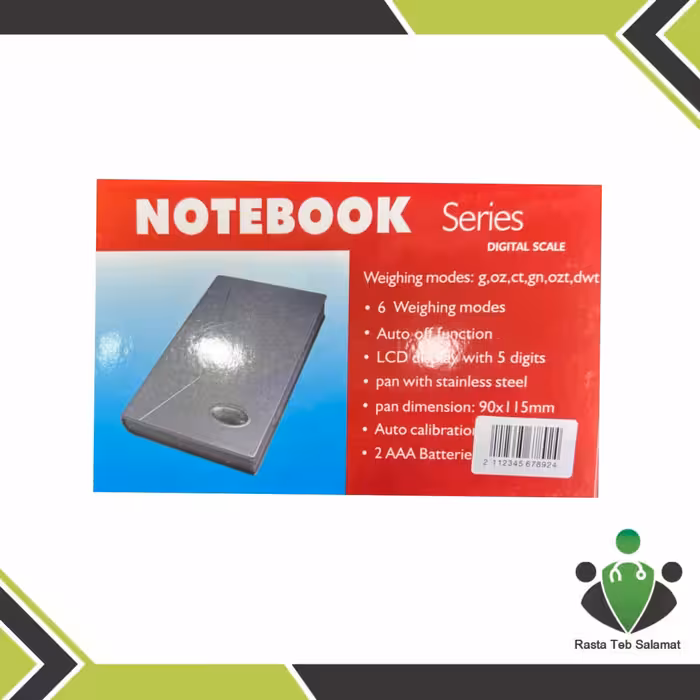 ترازو دیجیتال مدل نوتبوکی 500 گرمی