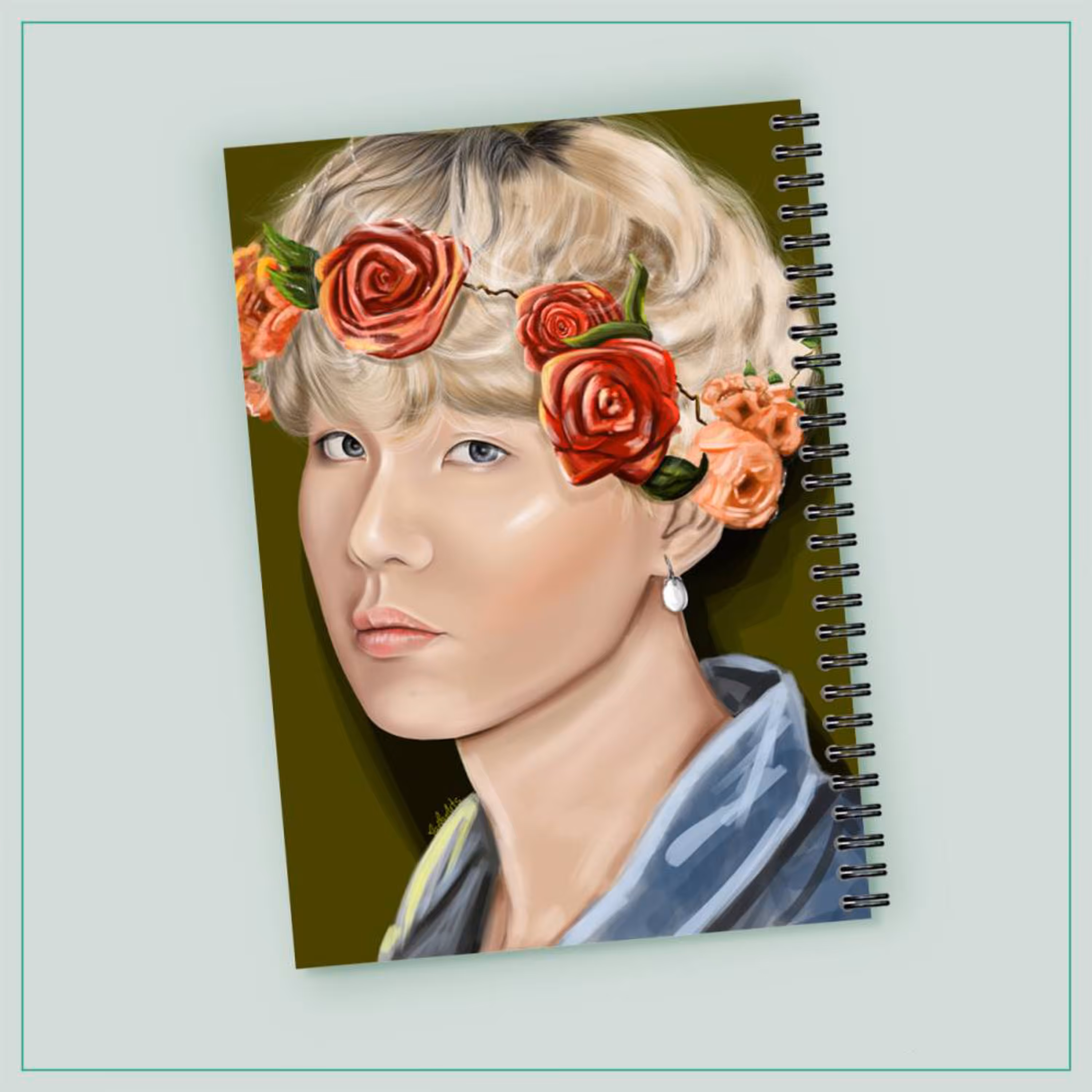 دفتر یادداشت Min Yoongi  Flower child