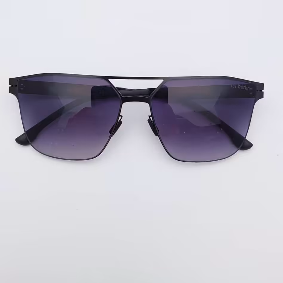 عینک آفتابی مردانه آیس برلین نشکن یووی 400 رنگ فریم مشکی ارسال رایگان 
