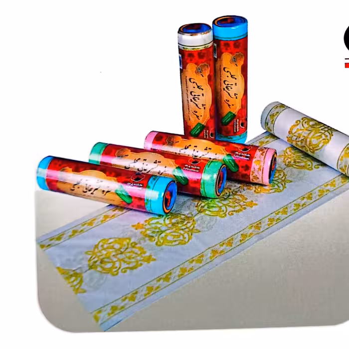 سفره مجلسی لوکس نایلونی طلاکوب