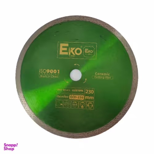 صفحه سرامیک بر اکو کد 001 سایز 230