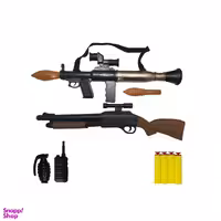 تفنگ بازی مدل naabsell-PA18 مجموعه 7 عددی