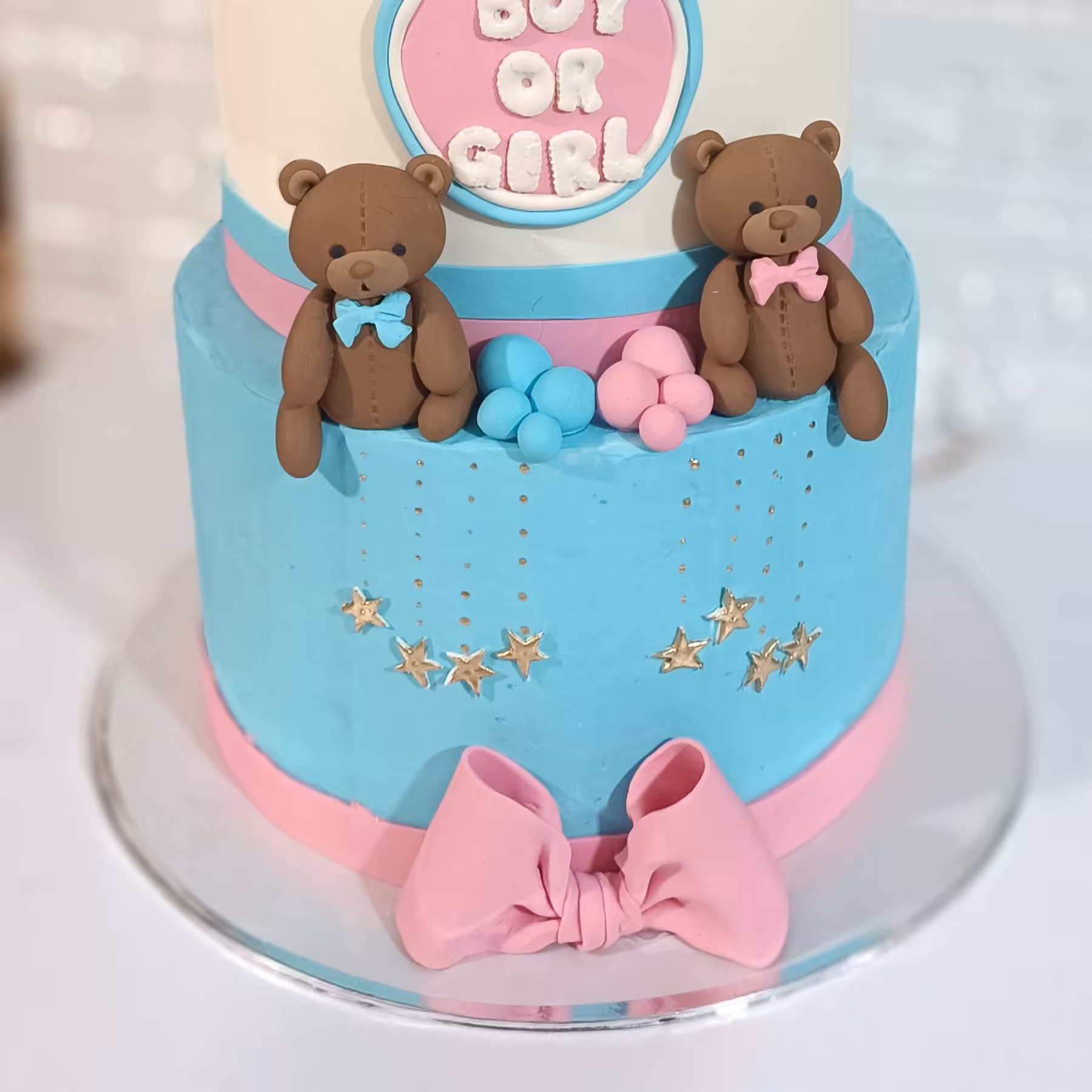 ماکت کیک تعیین جنسیت 