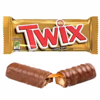 شکلات توییکس 50 گرمی یک عدد  twix