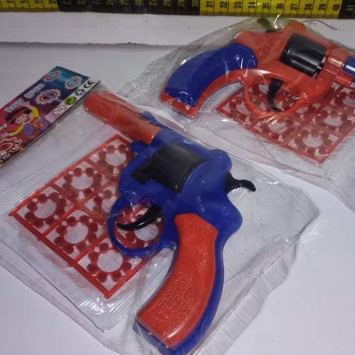 تفنگ ترقه ای دی تودی اسباب بازی دخترانه پسرانه 