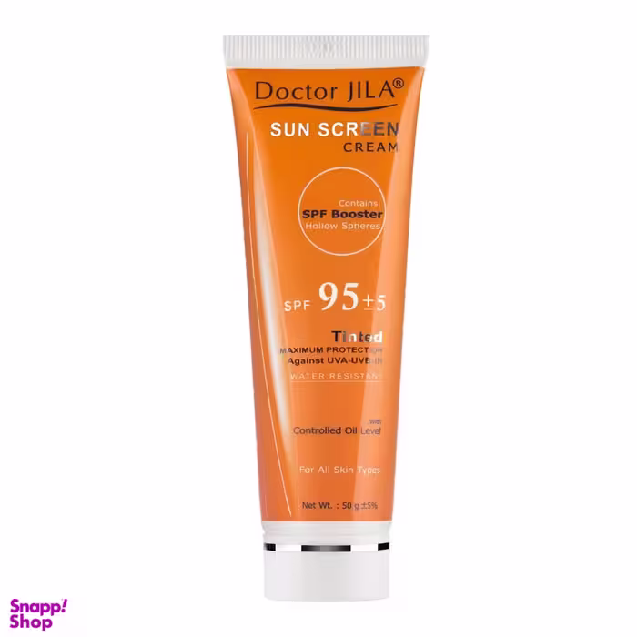 کرم ضد آفتاب رنگی دکتر ژیلا (Doctor Jila) با Spf 95