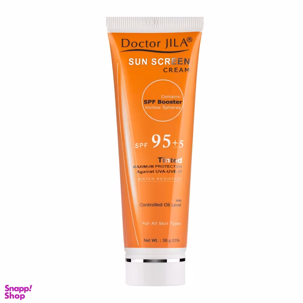 کرم ضد آفتاب رنگی دکتر ژیلا (Doctor Jila) با Spf 95