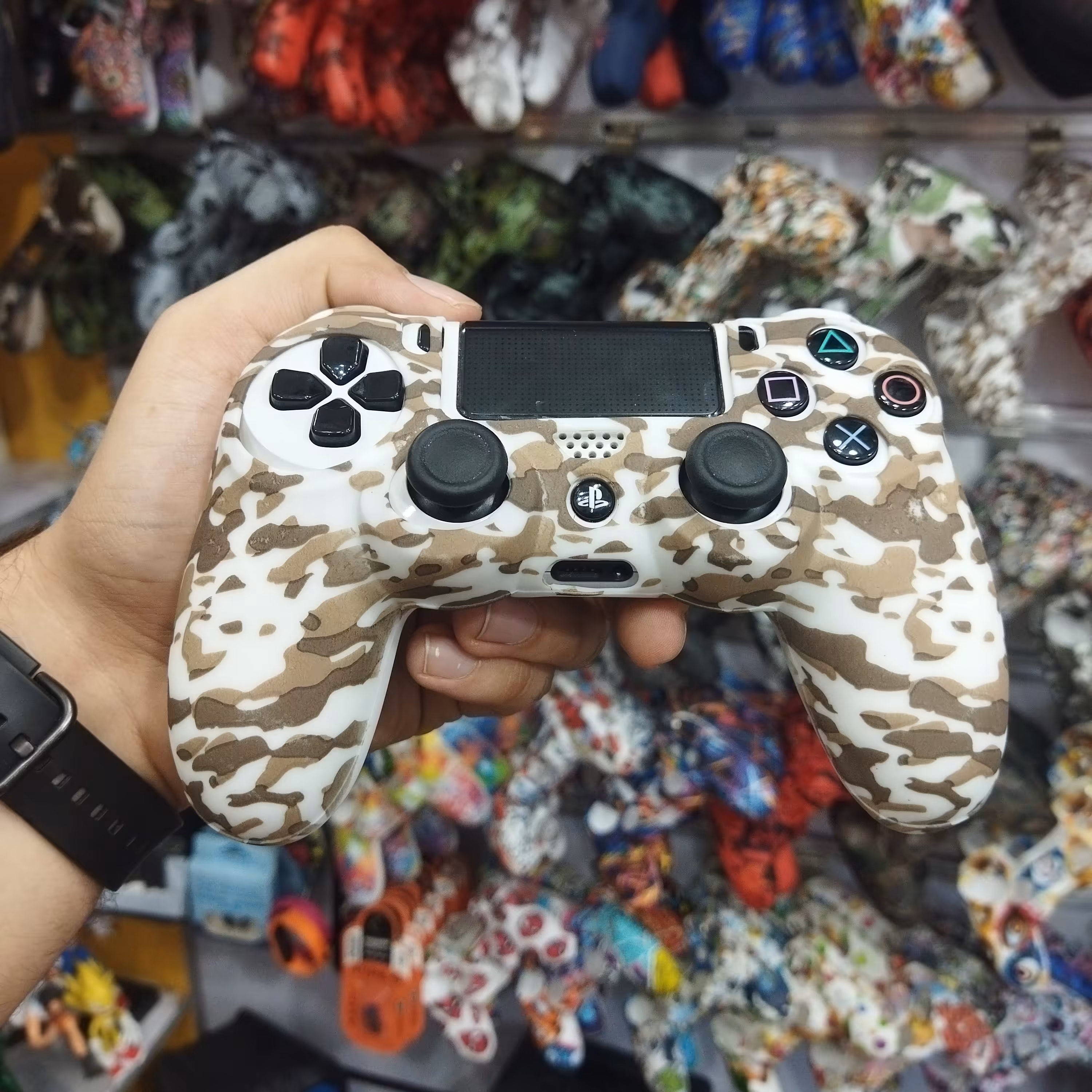 روکش دسته پلی استیشن4طرح ارتشی کد1