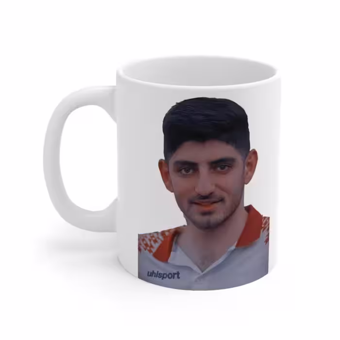 ماگ طرح بازیکن تیم لی فوتبال مهدی ترابی Mehdi Torabi مدل NM1723