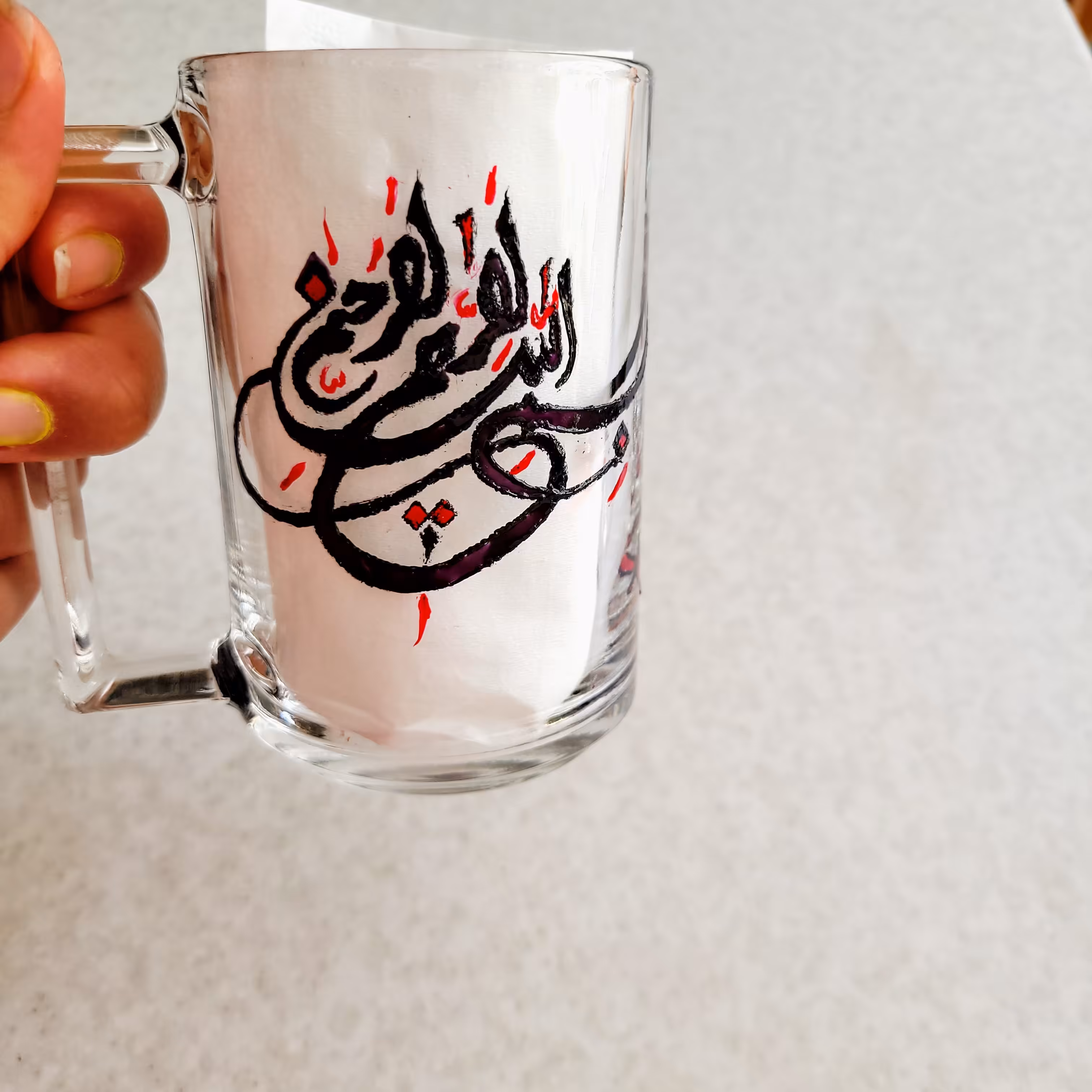 ویترای روی لیوان