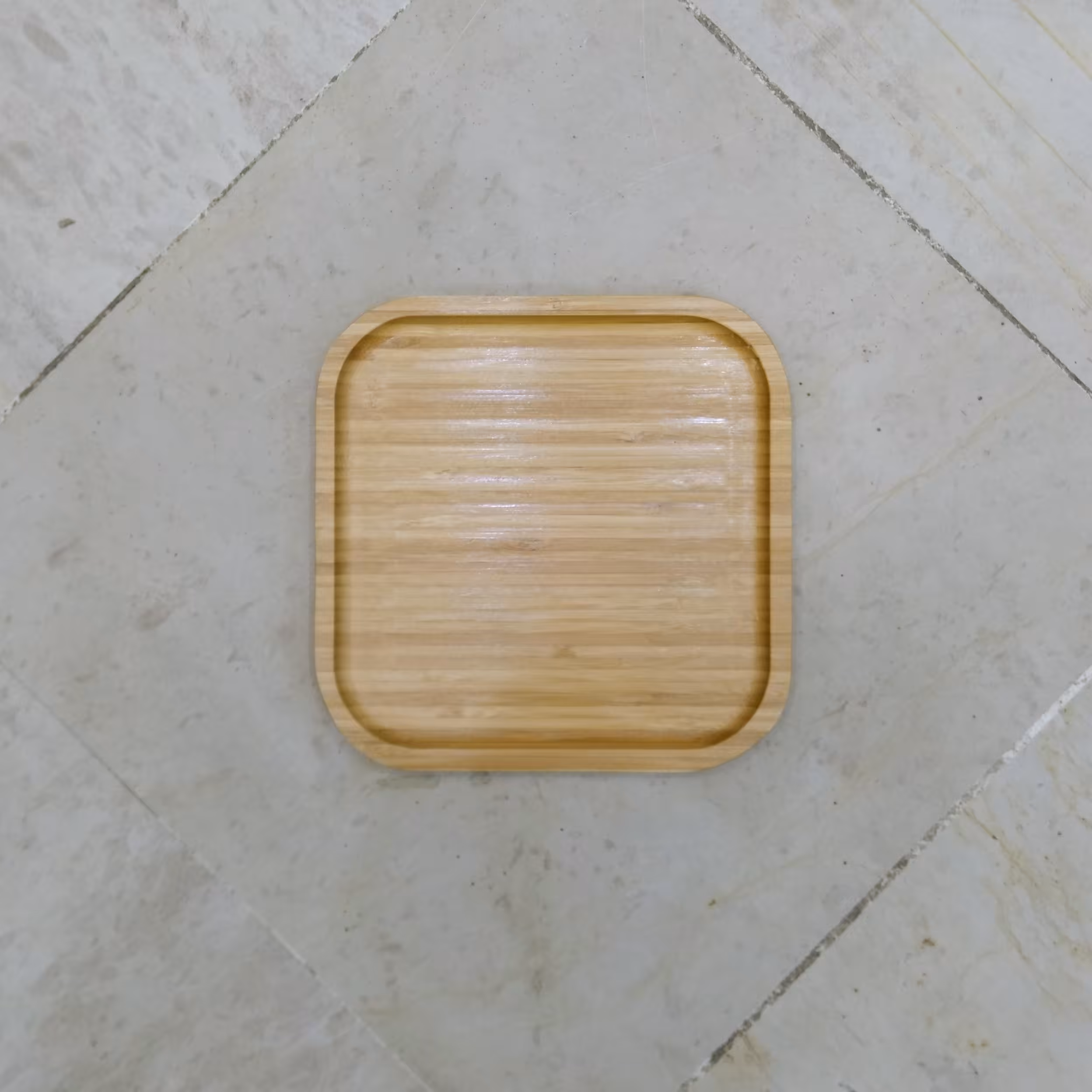 بشقاب چهارگوش کوچک | بامبو