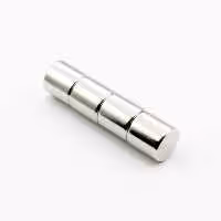 آهنربا نئودیمیوم 10x10mm میلیمتر سوپر مگنت استوانه بسته 4 عددی-یک سانتی مگامگنت 