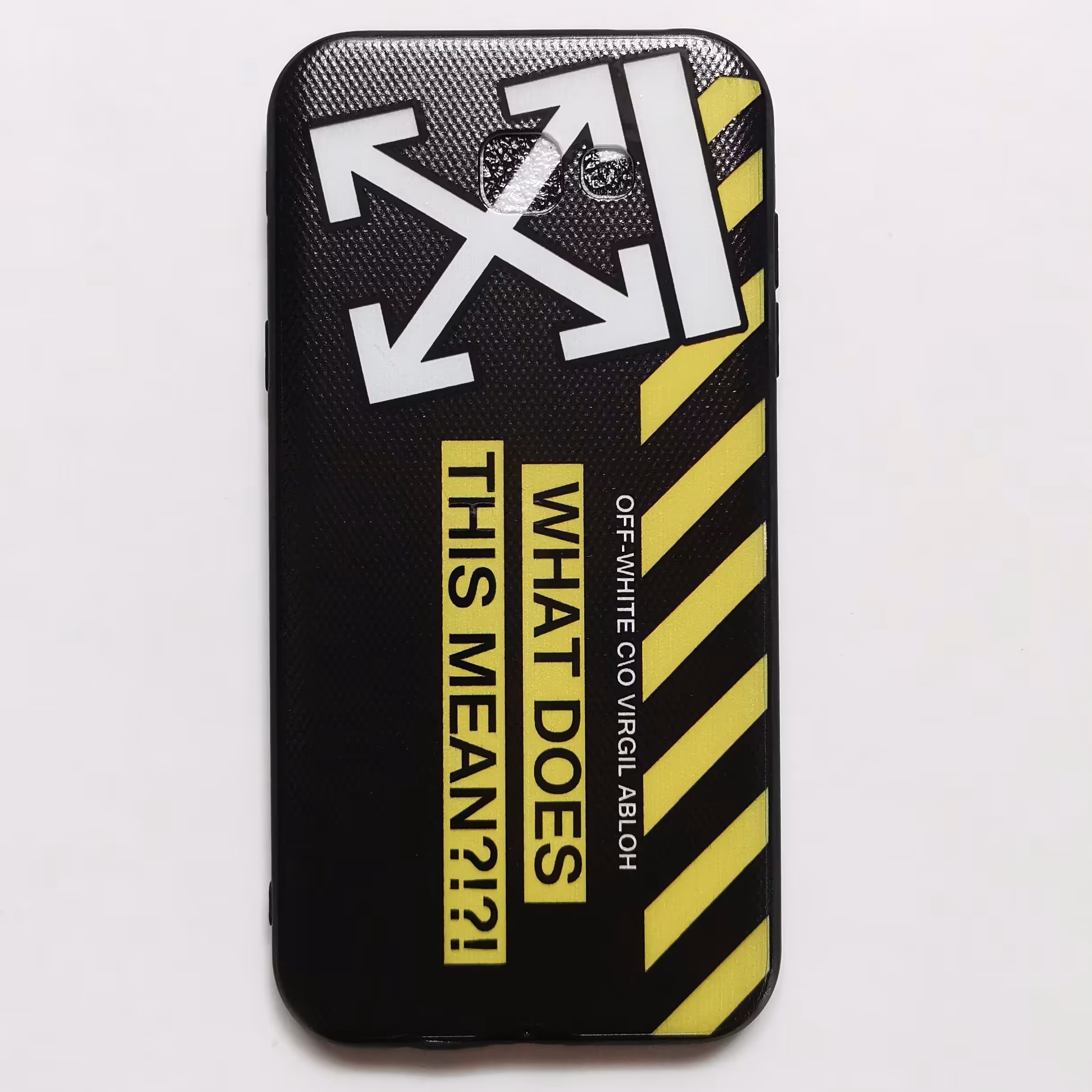 قاب طرحدار OFF WHITE مناسب گوشی سامسونگ A7 2017