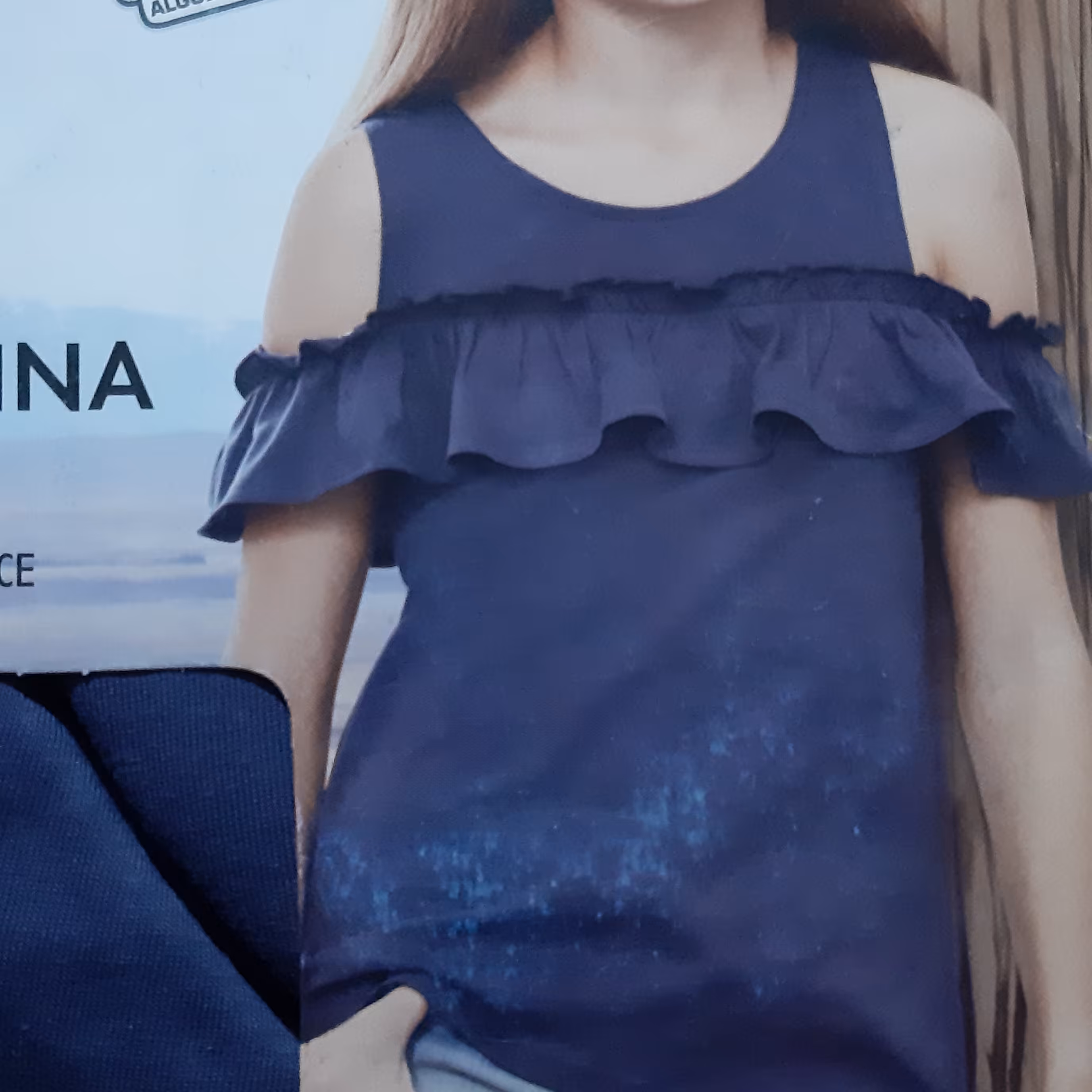 لباس بچگانه تیشرت دخترانه برند پپرتس آلمان 10 تا 12 سال 