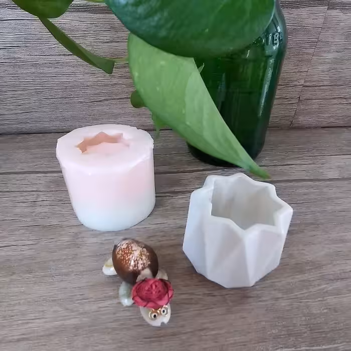 قالب گلدان مینیاتوری ستاره ای