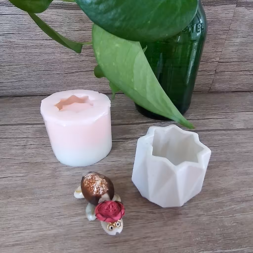 قالب گلدان مینیاتوری ستاره ای