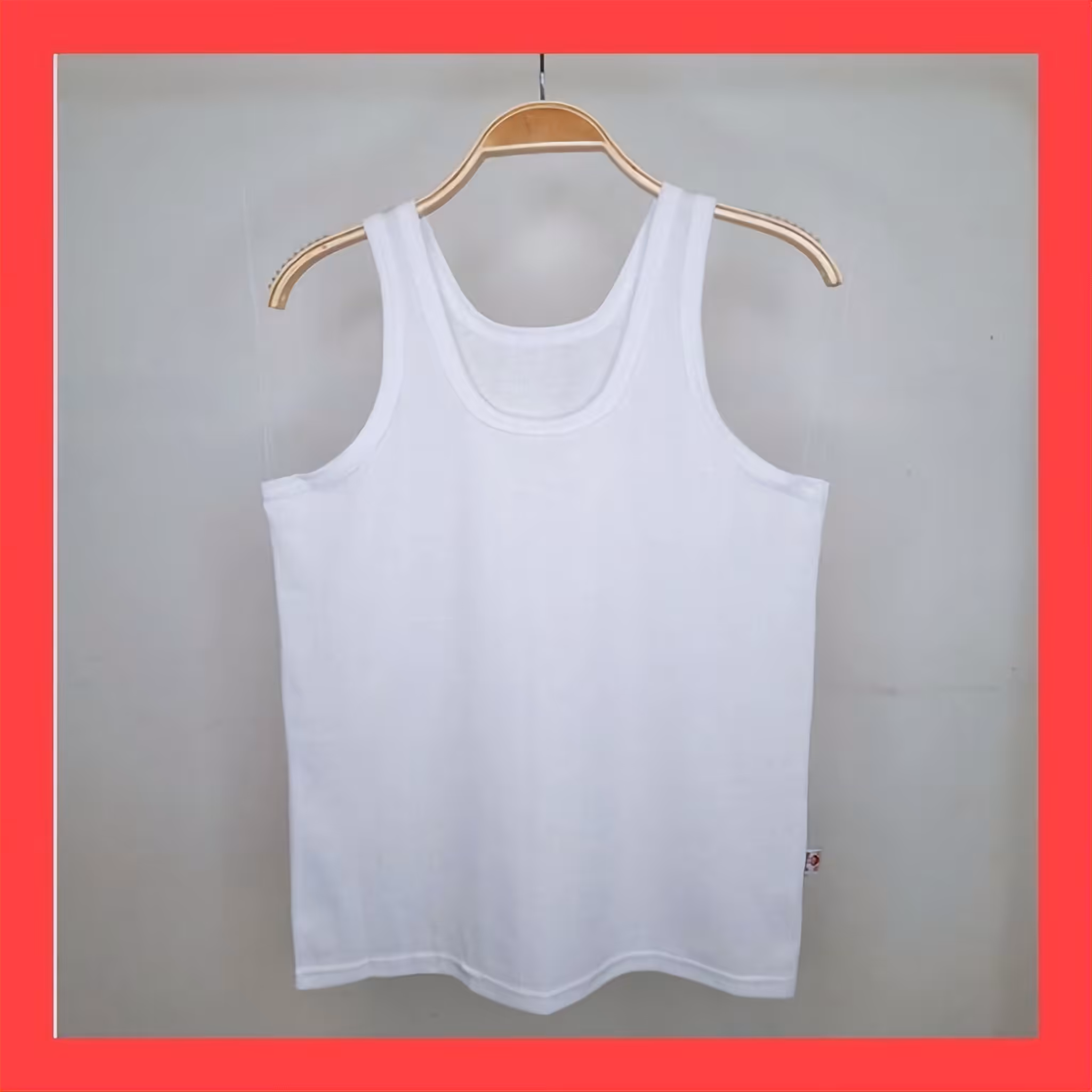 زیرپوش رکابی پسرانه رنگ سفید مناسب برای 10سال تا15سال- رکابی نوجوان-