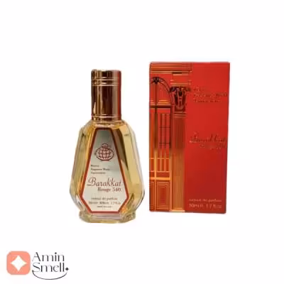 ادکلن باراکات رژ 540 اکستریت فرگرانس ورد 50 میل | Barakat Rouge 540 Extrait