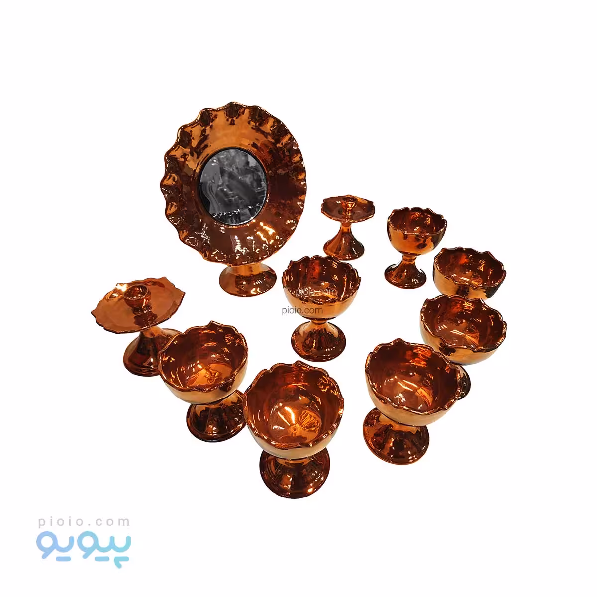 ست ظروف هفت سین سرامیکی براق