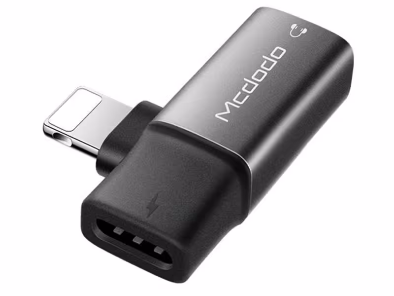 مبدل لایتنینگ به لایتنینگ مک دودو Mcdodo Dual Lightning Audio Adapter CA-618