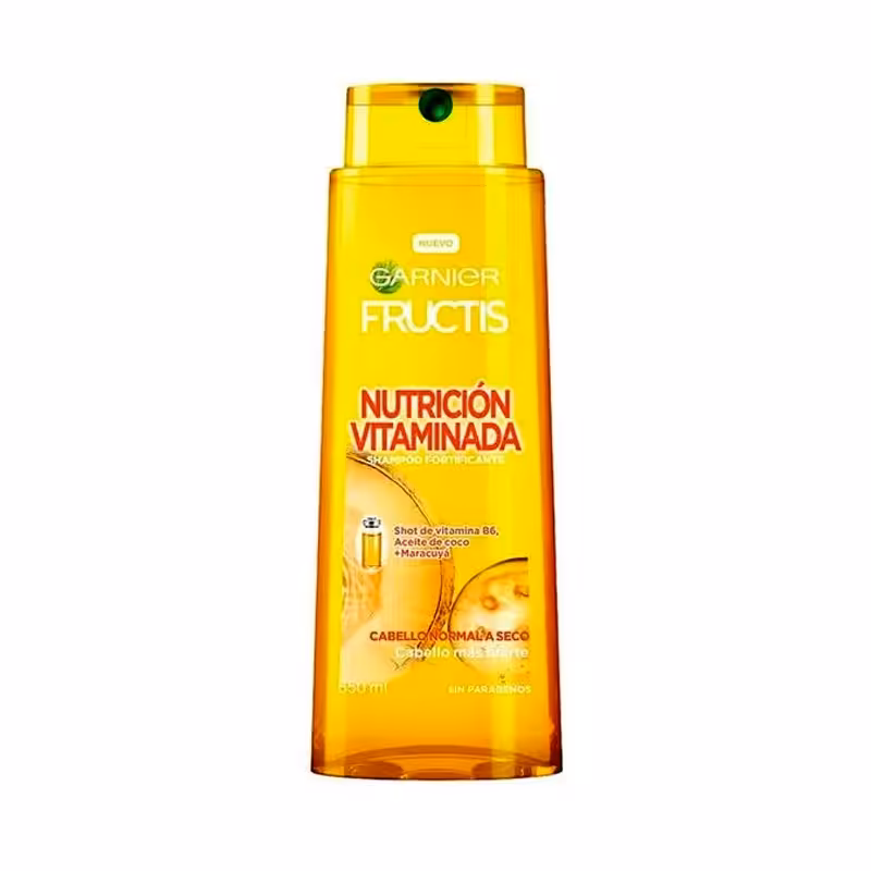 شامپو مو سری Fructis مدل Nutricion Vitaminada گارنیر 650 میل