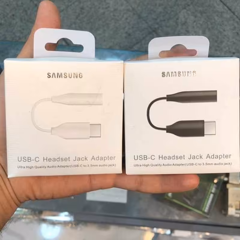 جک و تبدیل هندزفری تایپ سی سامسونگ 6 ماه ضمانت