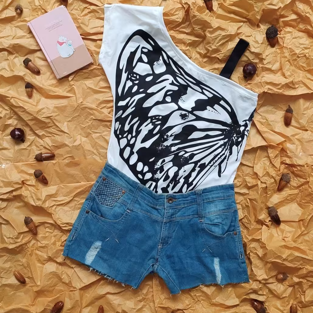 تاپ پروانه ای (ارسال رایگان)