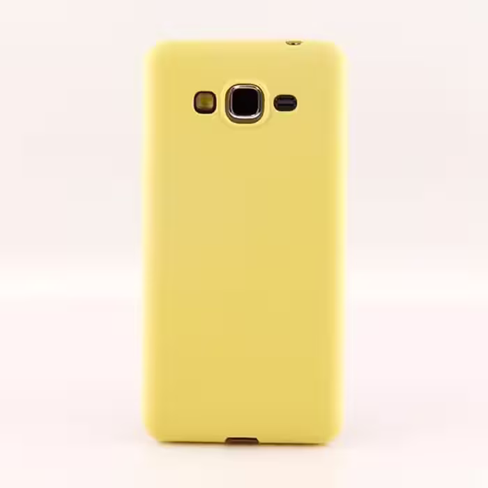 قاب سیلیکونی سامسونگ J2 Prime رنگ لیمویی