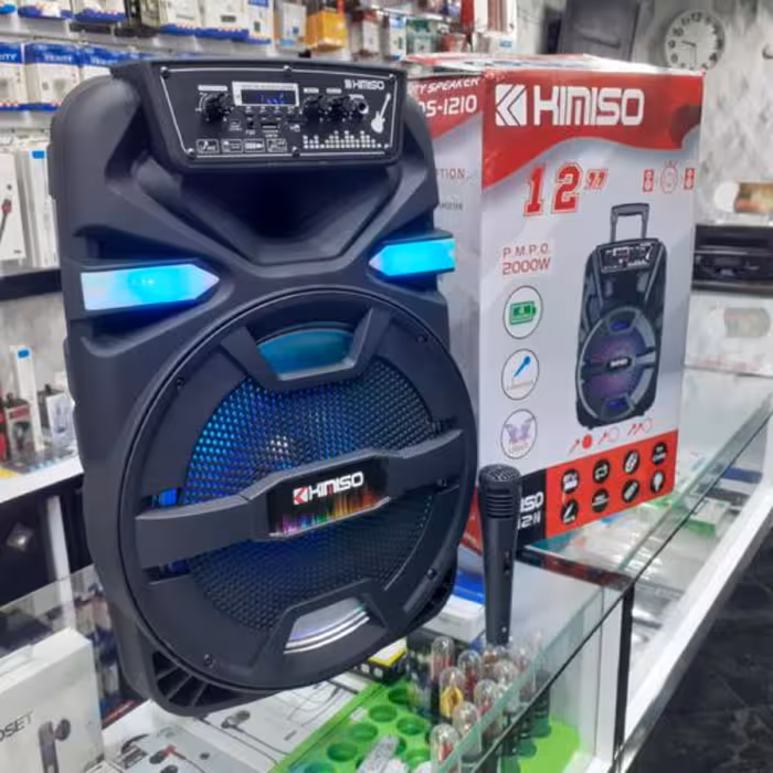 اسپیکر بلوتوث چمدانی حرفه ای کیمیسو QS-1210