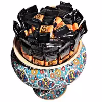 شکلات تلخ 65 درصد مگا استار در بسته بندی های 1000 گرمی