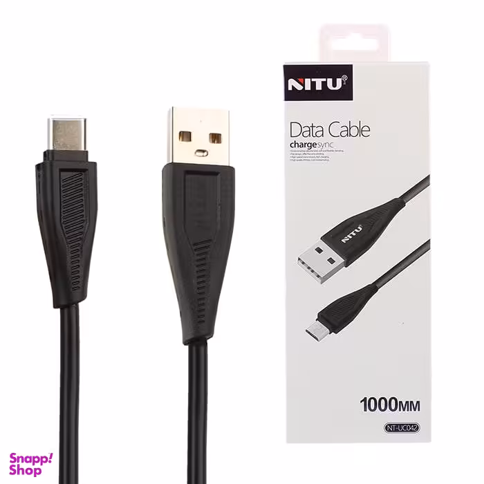 کابل 2.4 آمپر USB به Type-C نیتو (Nitu) مدل UC42 به طول 1 متر
