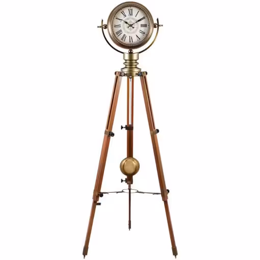 ساعت سه پایه مدرن چوبی مدل ROMERO کد MFC-9124