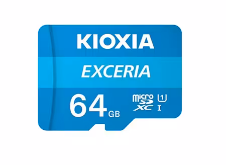مموری میکرو اس دی Kioxia مدل UHS-1 Class10 ظرفیت 64GBKioxia 64GB Microsdhc UHS-1 Class10