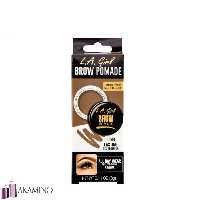 پماد ابرو ال ای گرل حاوی رنگ دانه های طبیعی L.A girl Pomade