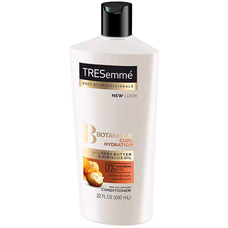 نرم کننده کاندیشنر آبرسان موهای فر ترزمه بوتانیک آمریکایی Tresemme botanique curl hydration CONDITIONER