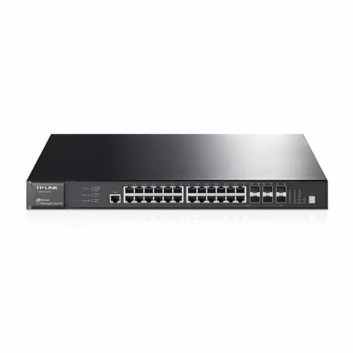 سوییچ مدیریتی 28 پورت TP-Link مدل T3700G-28TQ - فروشگاه اینترنتی طیف سنتر
