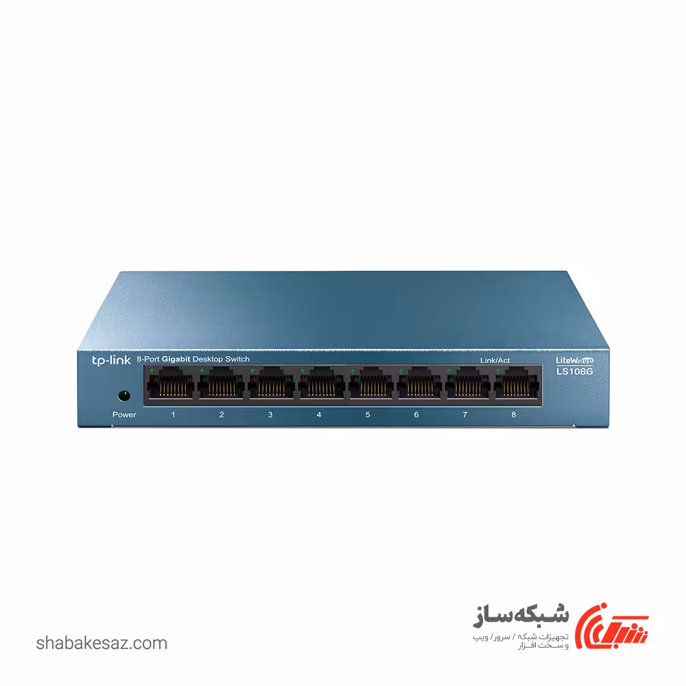 قیمت و خرید سوییچ شبکه گیگابیت تی پی لینک Tp-Link LS108G - شبکه ساز
