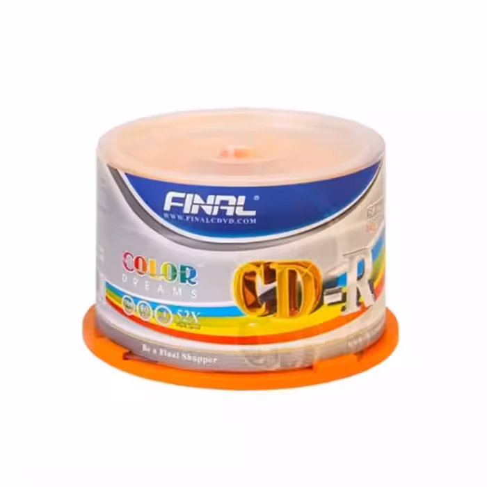 سی دی خام فینال مدل FC50 بسته 50 عددی