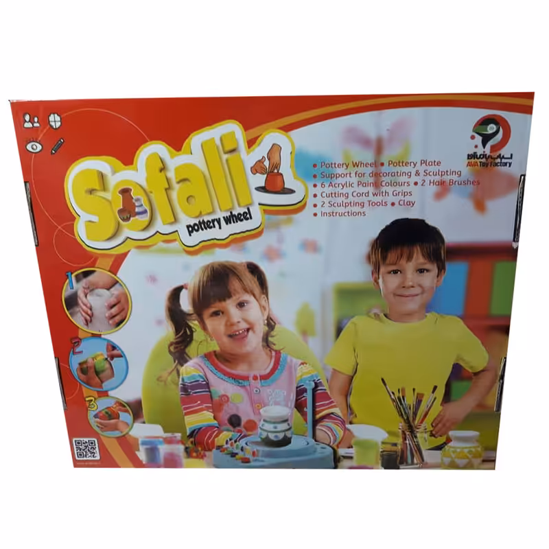 اسباب بازی مدل چرخ سفالگری