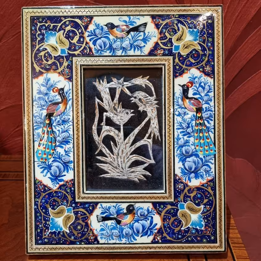 تابلو خاتم کاری کوچک